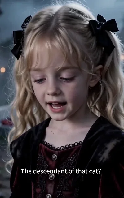 "The descendant of that cat?" — Isabella meets the guardian her own story left behind