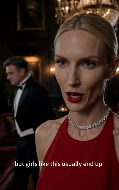 "But girls like this usually end up" — the lady of the house passes judgment on the newcomer