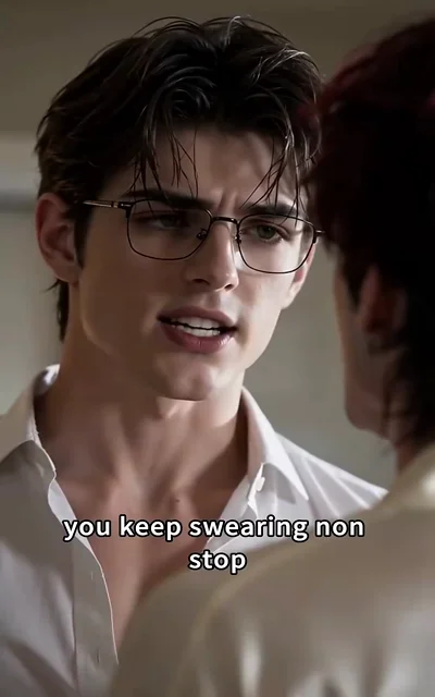 Episode 4 frame: 'You keep swearing non stop' — a sharp-tongued confrontation with the man who will change everything